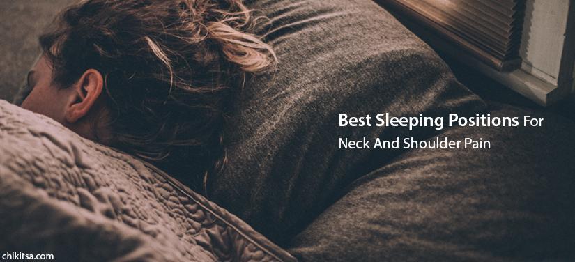 Best sleeping positions for neck and shoulder pain