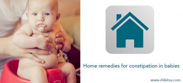 Home Remedies for Constipation in Babies